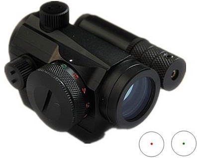 (image for) Red Dot Sight Rifle Scope with Built-in Red Lasers